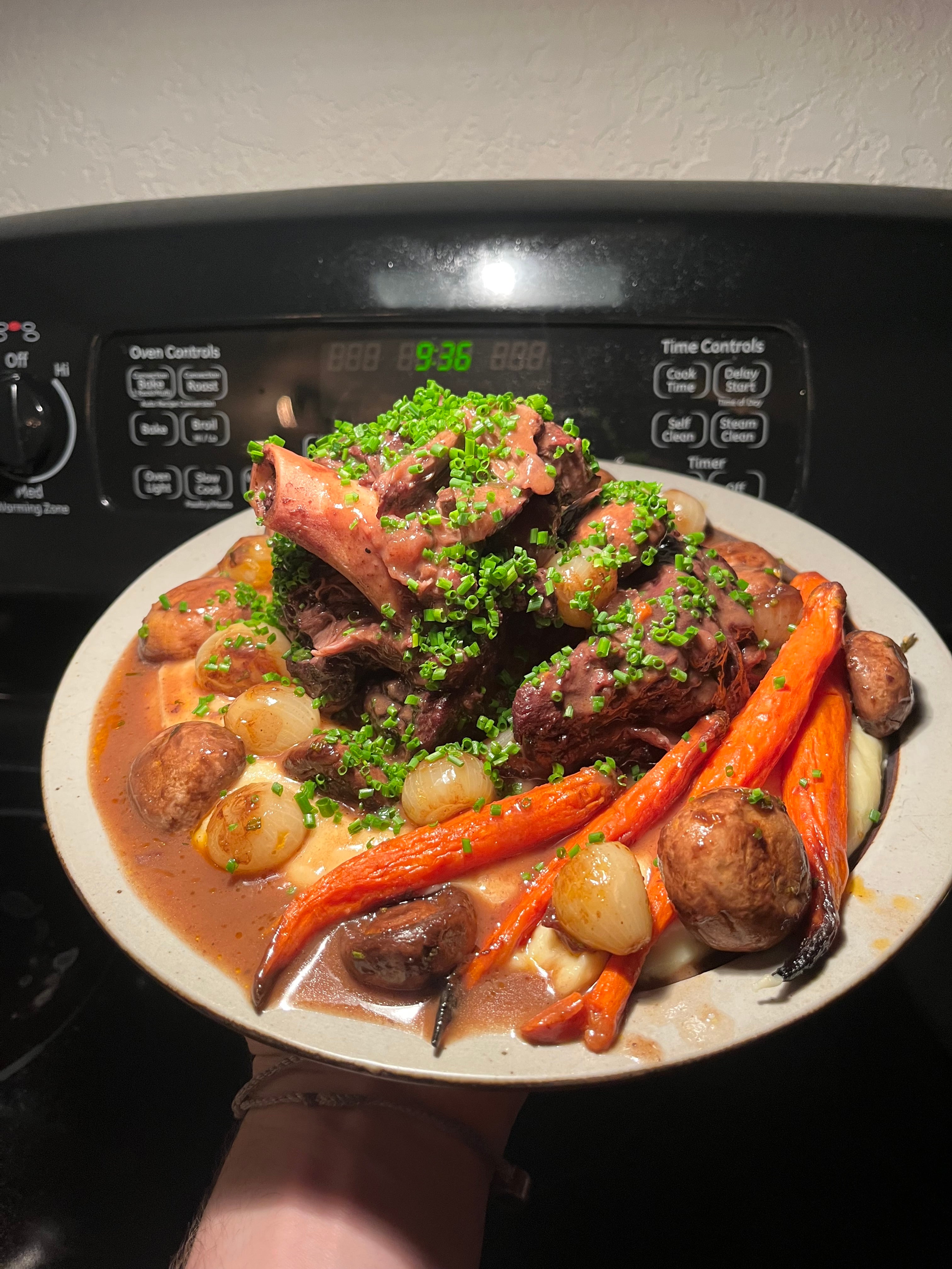 Leg of Lamb Bourguignon