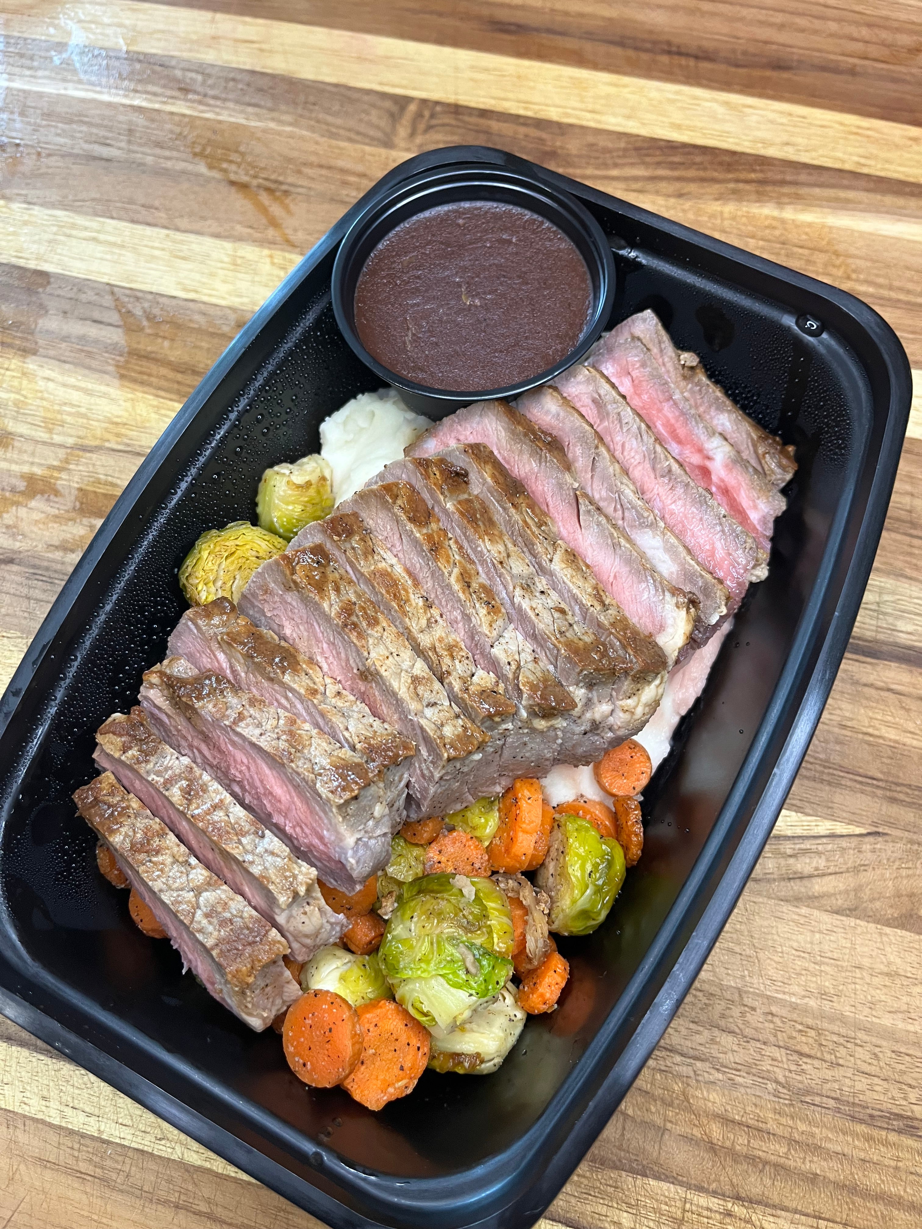 NY Strip & Potatoes