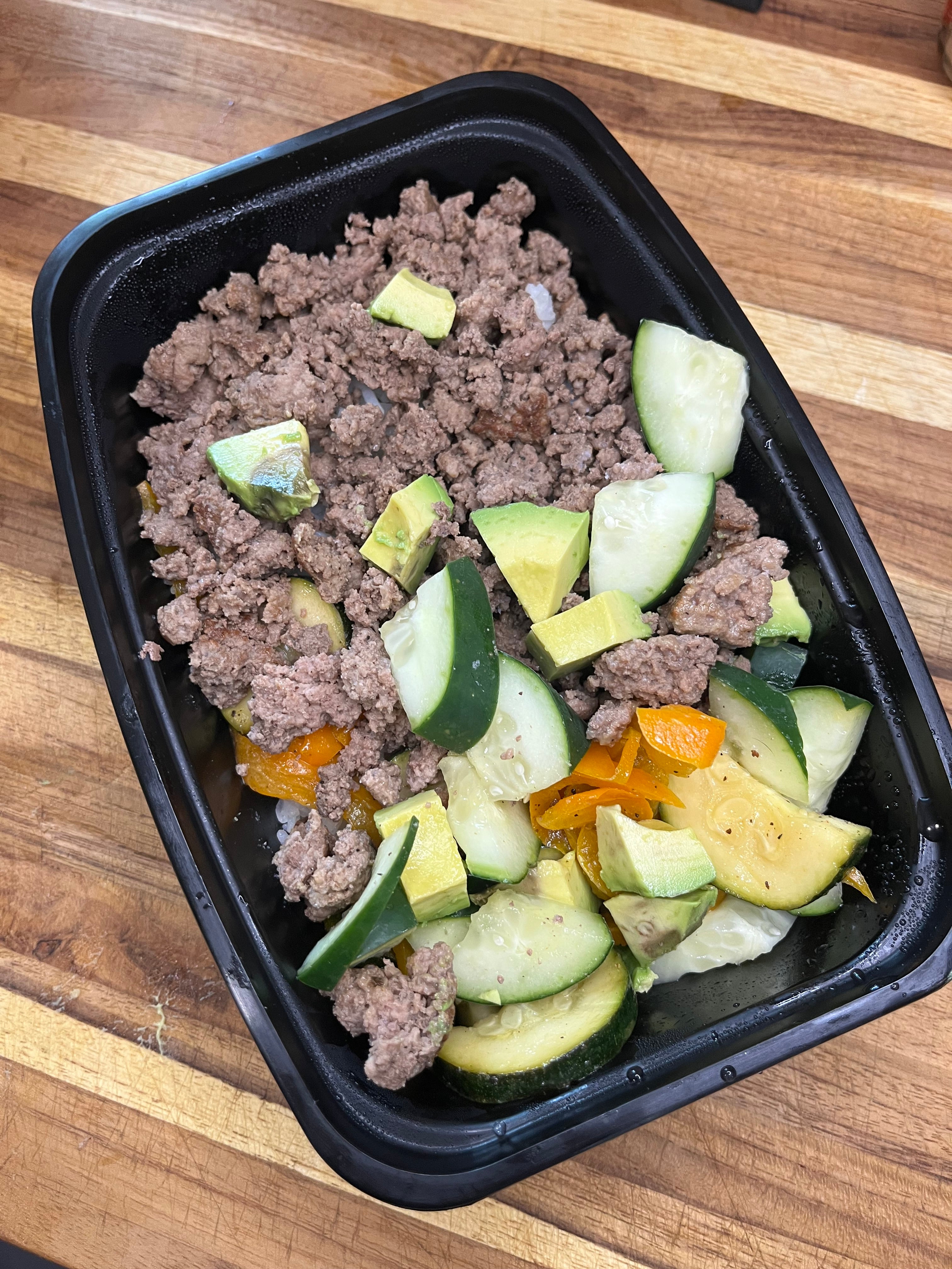 Ground Beef Bowl