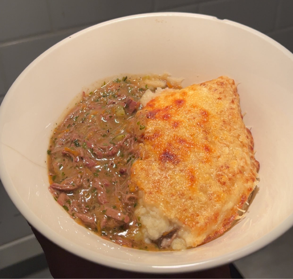 Hachis Parmentier (French cottage pie)
