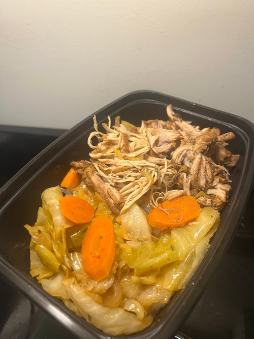 Cajun Chicken & Cabbage